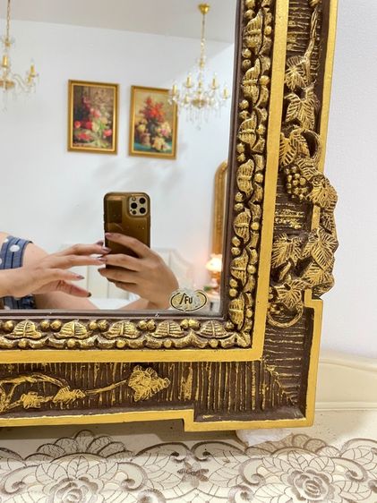 กระจกวินเทจขนาดใหญ่ รูปที่ 4