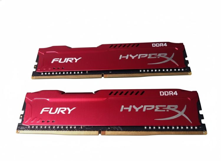 อื่นๆ ขาย RAM DDR4 Kingston HyperX Fury 16GB (8GBx2) Bus 2666 สีแดงสวยสด ประกันศูนย์ Synnex ตลอดอายุการใช้