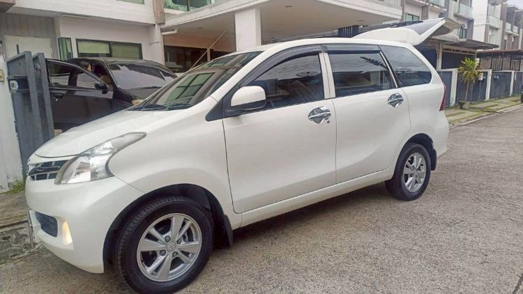 Toyota Avanza 2014 1.5 G Van เบนซิน LPG เกียร์อัตโนมัติ ขาว รูปที่ 3