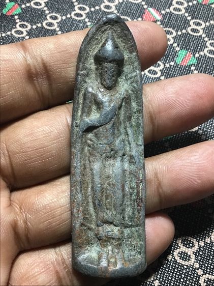 พระร่วงรางปืน ตะกั่วสนิมแดง