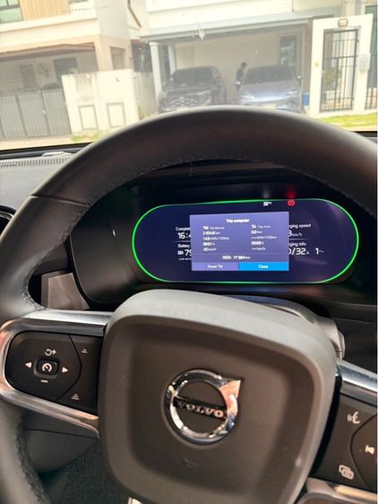 Volvo C40 2025 Recharge Pure Electric Utility-car ไฟฟ้า เกียร์อัตโนมัติ เขียว รูปที่ 3