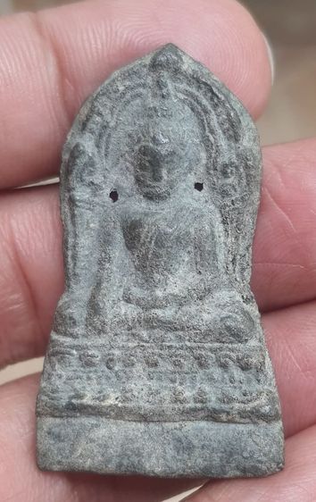 พระชินราชใบเสมา กรุวัดพระศรี พิษณุโลก ผิวหิ้งเดิม รูปที่ 4