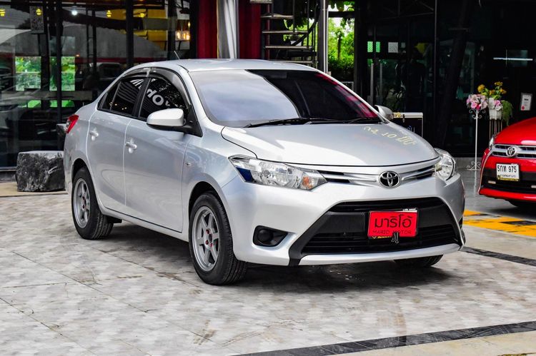 Toyota Vios 2016 1.5 J Sedan เบนซิน ไม่ติดแก๊ส เกียร์อัตโนมัติ เทา รูปที่ 3