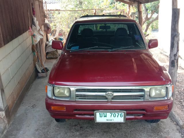 Toyota Hilux Mighty-X 1995 2.4 Pickup ดีเซล เกียร์ธรรมดา แดง รูปที่ 2