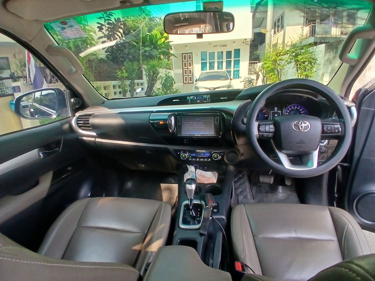 Toyota Hilux Revo 2016 2.8 G Prerunner Pickup ดีเซล ไม่ติดแก๊ส เกียร์อัตโนมัติ ดำ รูปที่ 4
