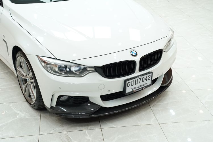 BMW Series 4 2015 420d Sedan ดีเซล เกียร์อัตโนมัติ ขาว รูปที่ 3