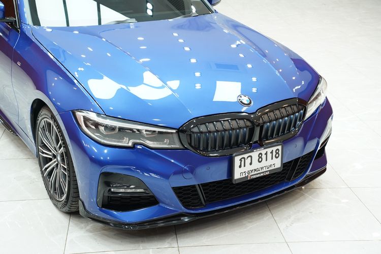 BMW Series 3 2021 320d Sedan ดีเซล เกียร์อัตโนมัติ น้ำเงิน รูปที่ 2