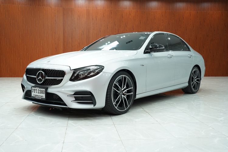 Mercedes-Benz E-Class 2021 E53 3.0 Sedan AMG 4MATIC+ Sedan เบนซิน เกียร์อัตโนมัติ ขาว รูปที่ 3