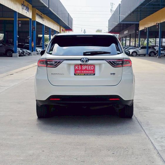 Toyota Harrier 2014 2.5 Hybrid E-Four 4WD Utility-car ไฮบริด ไม่ติดแก๊ส เกียร์อัตโนมัติ ขาว รูปที่ 4