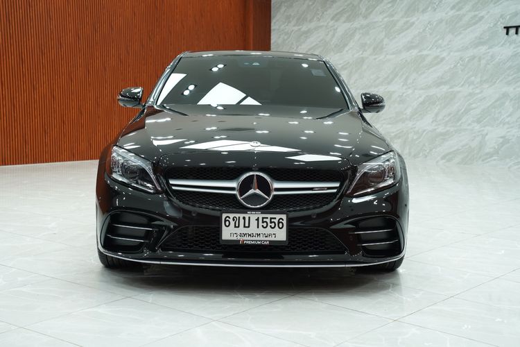 Mercedes-Benz C-Class 2020 C43 Sedan เบนซิน เกียร์อัตโนมัติ ดำ รูปที่ 2