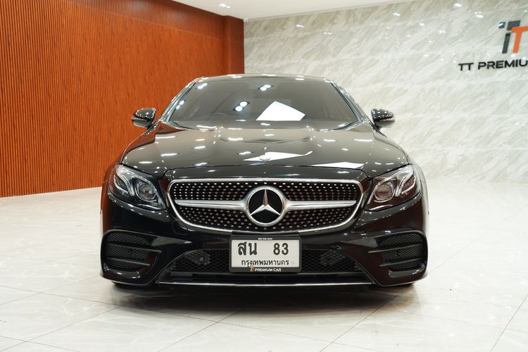 Mercedes-Benz E-Class 2018 E300 2.0 AMG Dynamic Sedan เบนซิน เกียร์อัตโนมัติ ดำ รูปที่ 3
