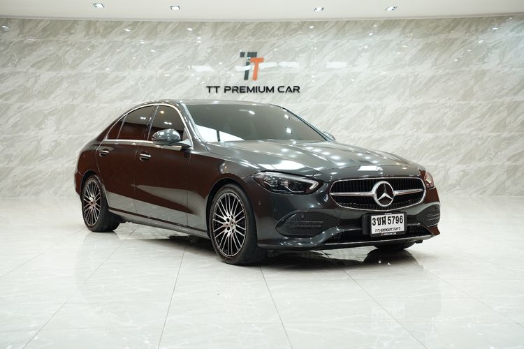 รถ Mercedes-Benz C-Class C220 สี เทา