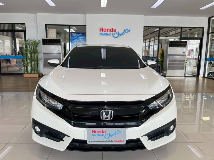 Honda Civic 2016 1.5 Turbo RS Sedan เบนซิน ไม่ติดแก๊ส เกียร์อัตโนมัติ ขาว รูปที่ 2
