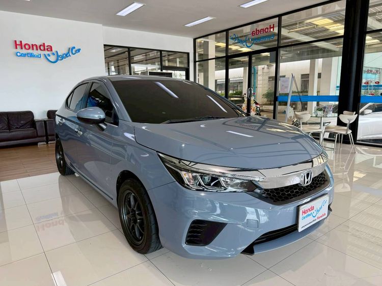 Honda City 2021 1.0 SV Sedan เบนซิน ไม่ติดแก๊ส เกียร์อัตโนมัติ เทา รูปที่ 3