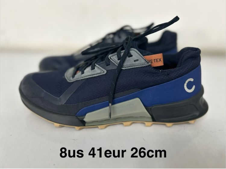 น้ำเงิน ผ้า รองเท้าผ้าใบ UK 7.5 | EU 41 1/3 | US 8 อื่นๆ รองเท้า ecco