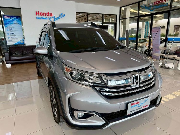 Honda BR-V 2020 1.5 SV Utility-car เบนซิน ไม่ติดแก๊ส เกียร์อัตโนมัติ เทา รูปที่ 3