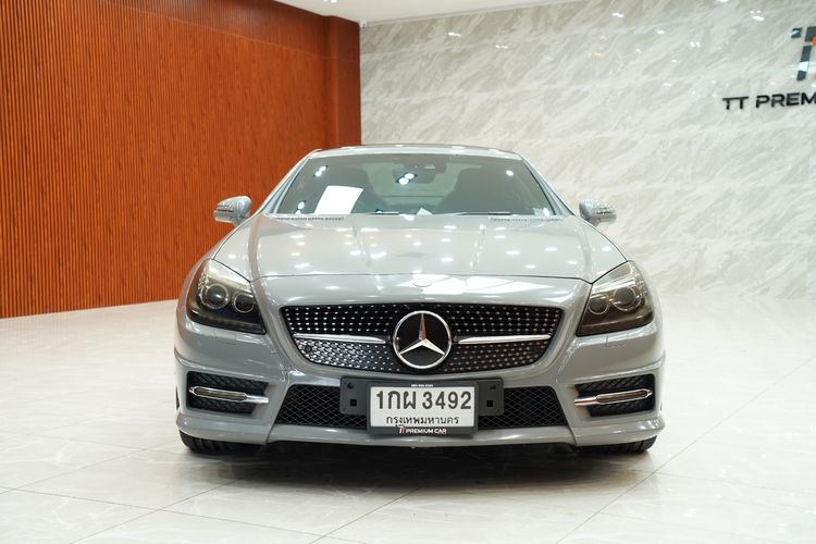 Mercedes-Benz SLK-Class 2013 SLK200 AMG Sedan เบนซิน เกียร์อัตโนมัติ เทา รูปที่ 4