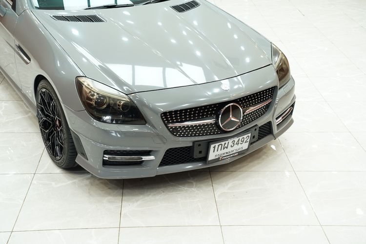 Mercedes-Benz SLK-Class 2013 SLK200 AMG Sedan เบนซิน เกียร์อัตโนมัติ เทา รูปที่ 2