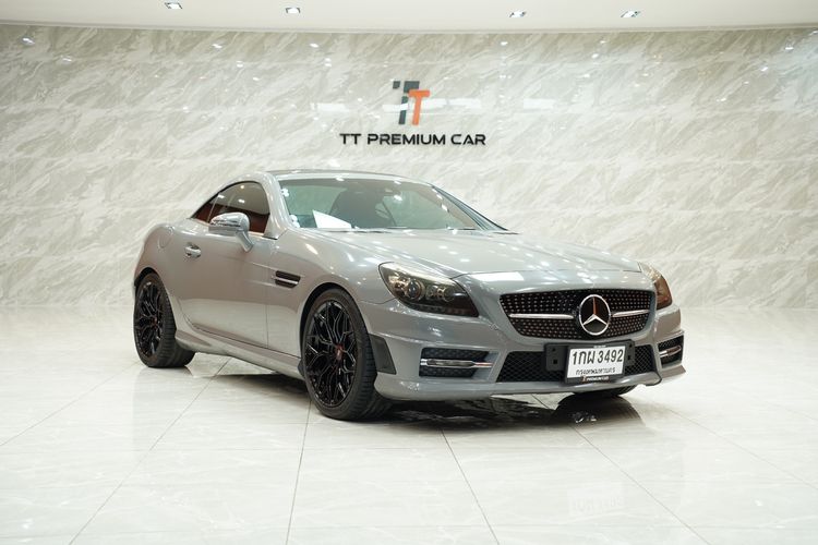 Mercedes-Benz SLK-Class 2013 SLK200 AMG Sedan เบนซิน เกียร์อัตโนมัติ เทา
