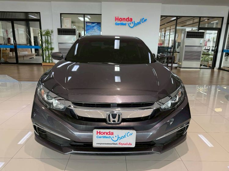 Honda Civic 2019 1.8 E i-VTEC Sedan เบนซิน ไม่ติดแก๊ส เกียร์อัตโนมัติ เทา รูปที่ 2