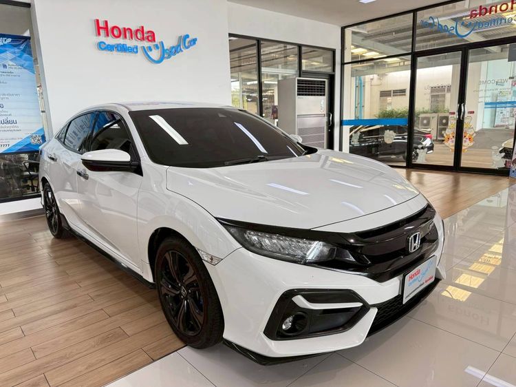 Honda Civic 2020 1.5 Turbo RS Sedan เบนซิน ไม่ติดแก๊ส เกียร์อัตโนมัติ ขาว รูปที่ 3