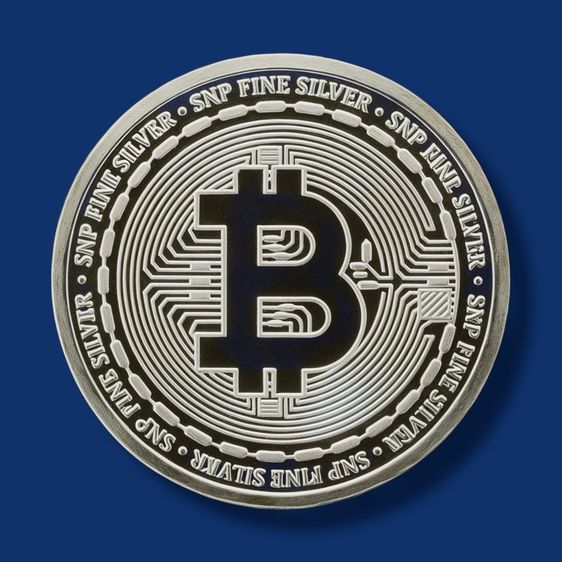 เงินแท่ง SNP(ลายเหรียญ Bitcoin)เนื้อเงินแท้ 999.9 น้ำหนัก 15.24 กรัม พร้อมใบรับประกัน(ส่งได้ทันที ไม่พรีออเดอร์) รูปที่ 2