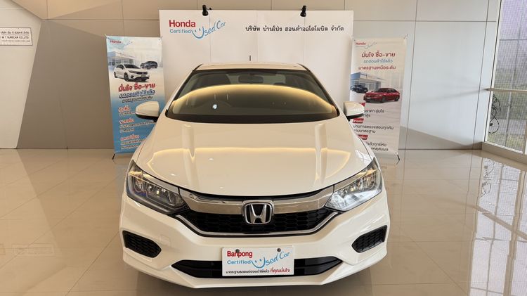Honda City 2019 1.5 V i-VTEC Sedan เบนซิน ไม่ติดแก๊ส เกียร์อัตโนมัติ ขาว รูปที่ 2