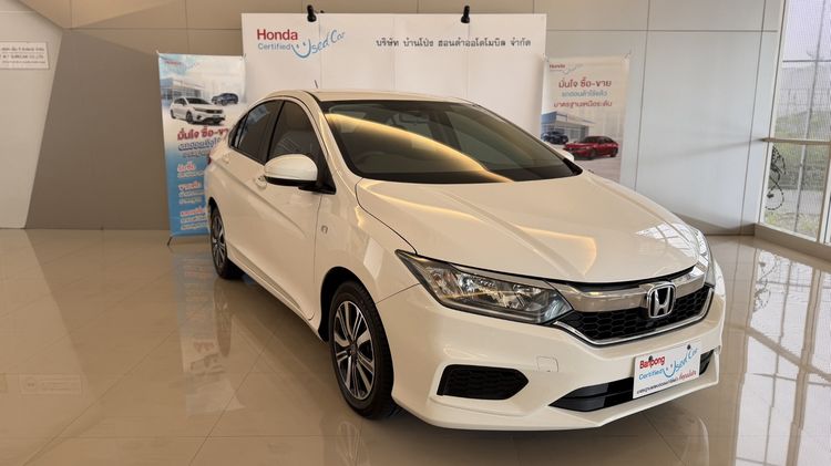 Honda City 2019 1.5 V i-VTEC Sedan เบนซิน ไม่ติดแก๊ส เกียร์อัตโนมัติ ขาว รูปที่ 3