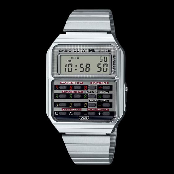 Casio Back to the Future 40th Anniversary DeLorean CA-500WEBF-1AJR รูปที่ 2