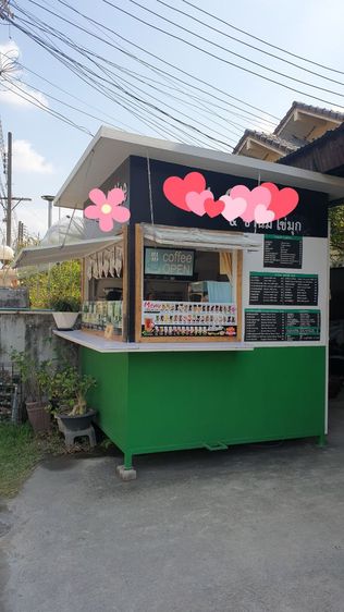 ซุ้มขายกาแฟ มินิมอล