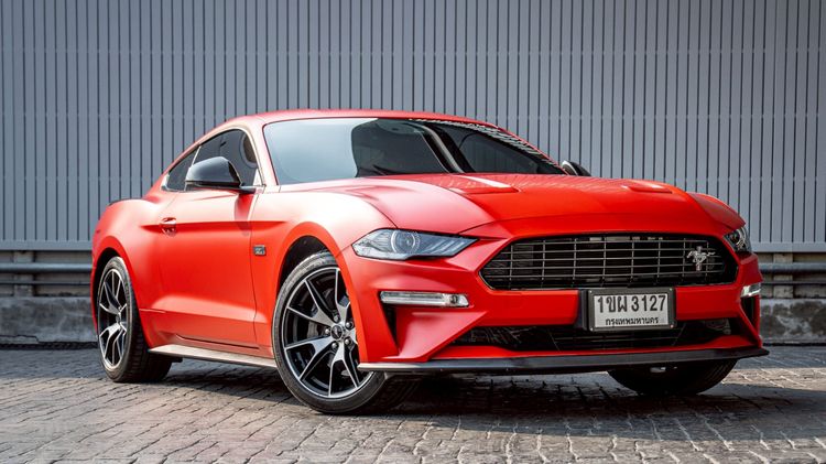 รถ Ford Mustang 2.3 Ecoboost สี แดง