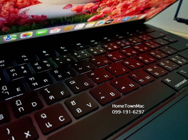 MacbookAir (Retina13-inch, 2022) M2 8-Core CPU 8-Core GPU SSD 256Gb Ram 16Gb สี Midnight ใช้น้อย ชาร์จ 3 ไซเคิล มีประกัน รูปที่ 8