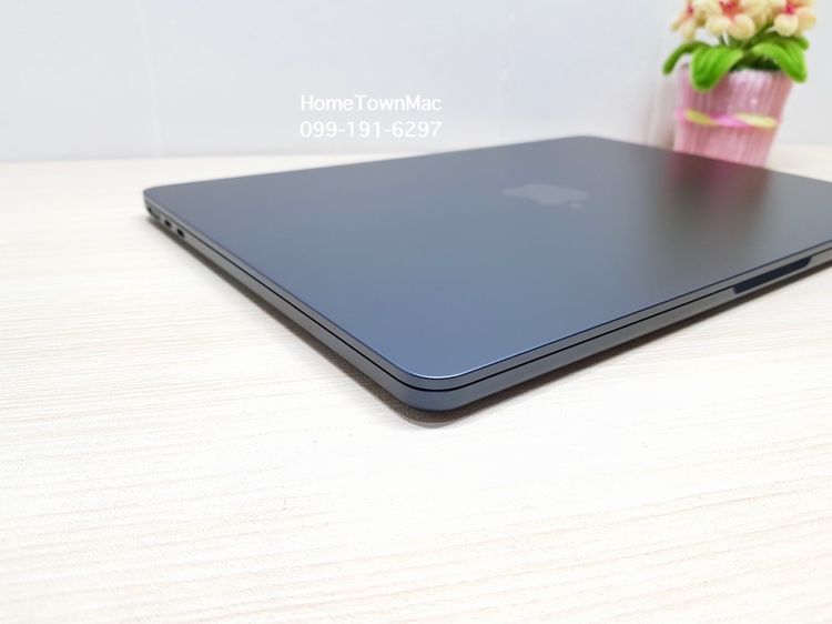 MacbookAir (Retina13-inch, 2022) M2 8-Core CPU 8-Core GPU SSD 256Gb Ram 16Gb สี Midnight ใช้น้อย ชาร์จ 3 ไซเคิล มีประกัน รูปที่ 4