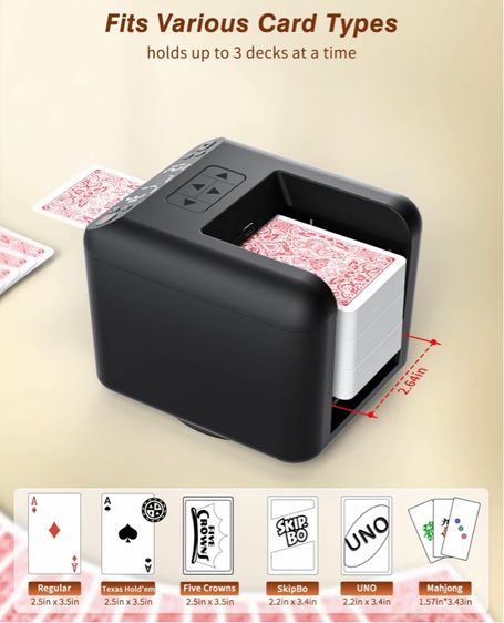 ขายต่อ เครื่องแจกไพ่โนมัติ (Automatic Card Dealer) - ของใหม่มือ 1 ไม่เคยใช้งาน รูปที่ 6