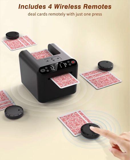 ขายต่อ เครื่องแจกไพ่โนมัติ (Automatic Card Dealer) - ของใหม่มือ 1 ไม่เคยใช้งาน รูปที่ 5