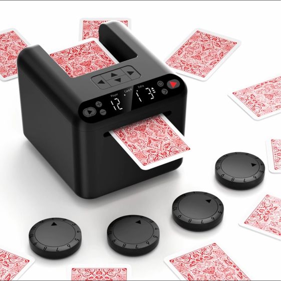 ขายต่อ เครื่องแจกไพ่โนมัติ (Automatic Card Dealer) - ของใหม่มือ 1 ไม่เคยใช้งาน รูปที่ 2