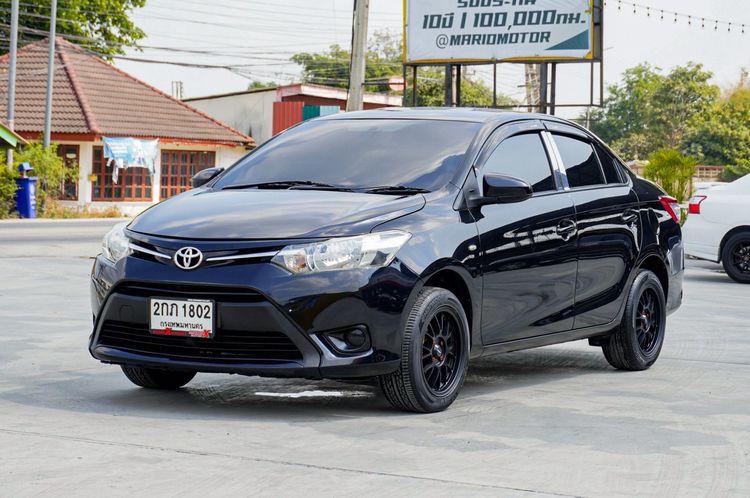 Toyota Vios 2013 1.5 E Sedan เบนซิน ไม่ติดแก๊ส เกียร์อัตโนมัติ ดำ รูปที่ 3