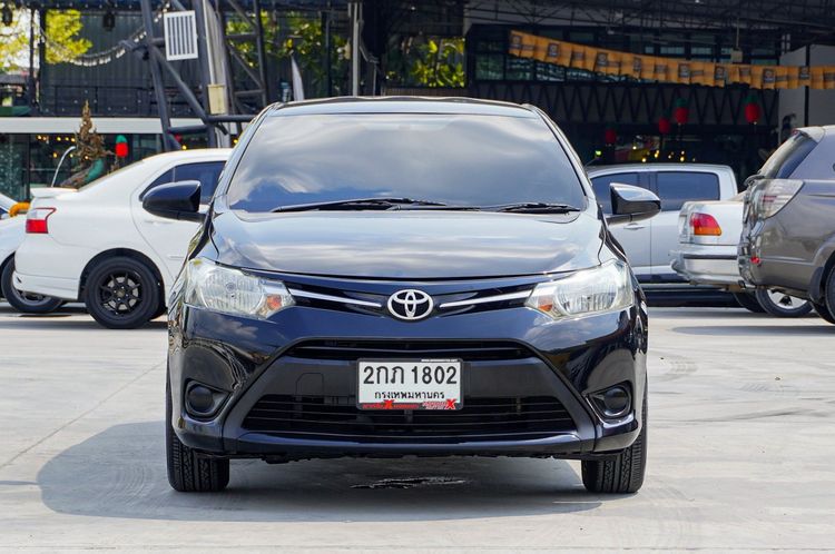 Toyota Vios 2013 1.5 E Sedan เบนซิน ไม่ติดแก๊ส เกียร์อัตโนมัติ ดำ รูปที่ 2
