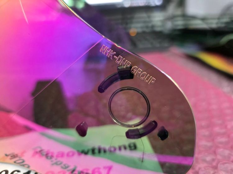 ชิลด์หน้าหมวก MT cosmo sv สีปรอทรุ้ง ของแท้ , .ชิลด์หน้าหมวก NHK S1 gp pro สีปรอทม่วง ของแท้ สีหายาก รูปที่ 6