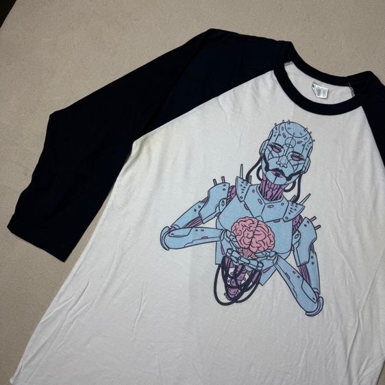 เสื้อยืดแขนสามส่วน Size M  รูปที่ 2
