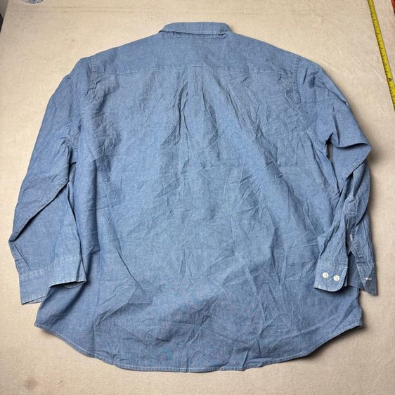 เสื้อเชิ้ต​ GAP ผ้าสวย เหมือน Chambray​ Size L รูปที่ 8