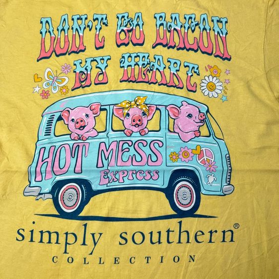 เสื้อยืด Simply​ Southern Size M รูปที่ 4