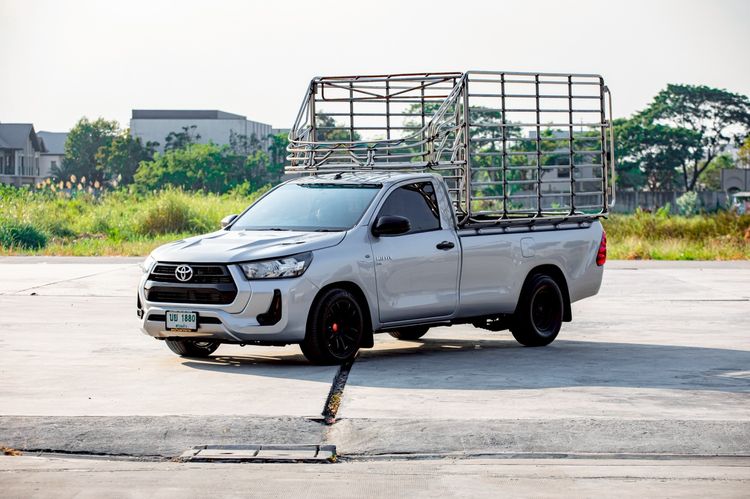 Toyota Hilux Revo 2020 2.8 ENTRY STANDARD CAB Pickup ดีเซล เกียร์ธรรมดา เทา รูปที่ 3