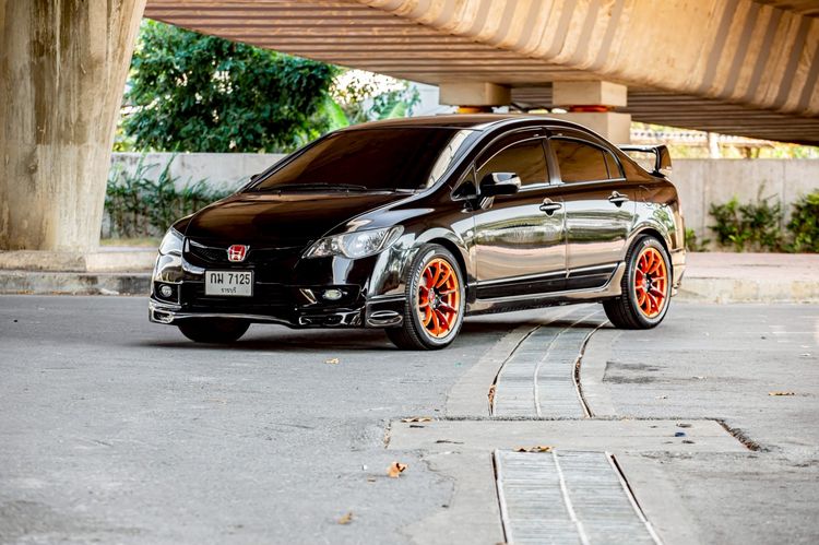 Honda Civic 2010 1.8 S i-VTEC Sedan เบนซิน เกียร์อัตโนมัติ ดำ รูปที่ 3