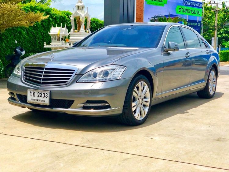 Mercedes-Benz S-Class 2011 S350 CDI Sedan ดีเซล ไม่ติดแก๊ส เกียร์อัตโนมัติ เทา รูปที่ 3