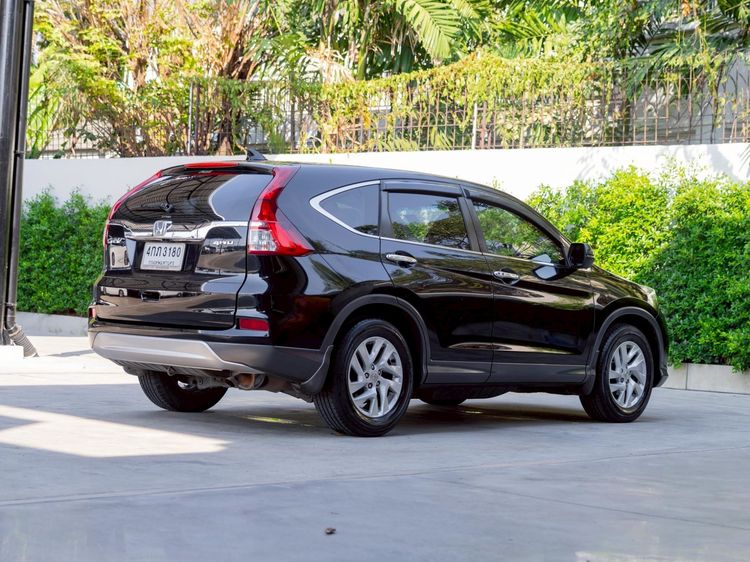 Honda CR-V 2015 2.0 E 4WD Utility-car เบนซิน ไม่ติดแก๊ส เกียร์อัตโนมัติ ดำ รูปที่ 4