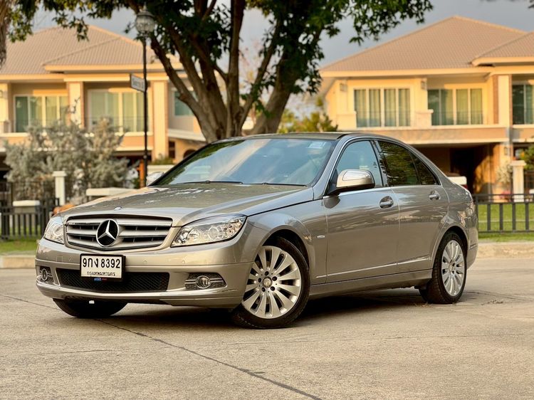 รถ Mercedes-Benz C-Class C200 สี เทา