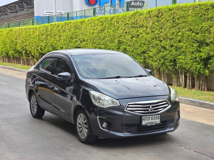 Mitsubishi Attrage 2013 1.2 GLS Limited Sedan เบนซิน ไม่ติดแก๊ส เกียร์อัตโนมัติ เทา รูปที่ 3