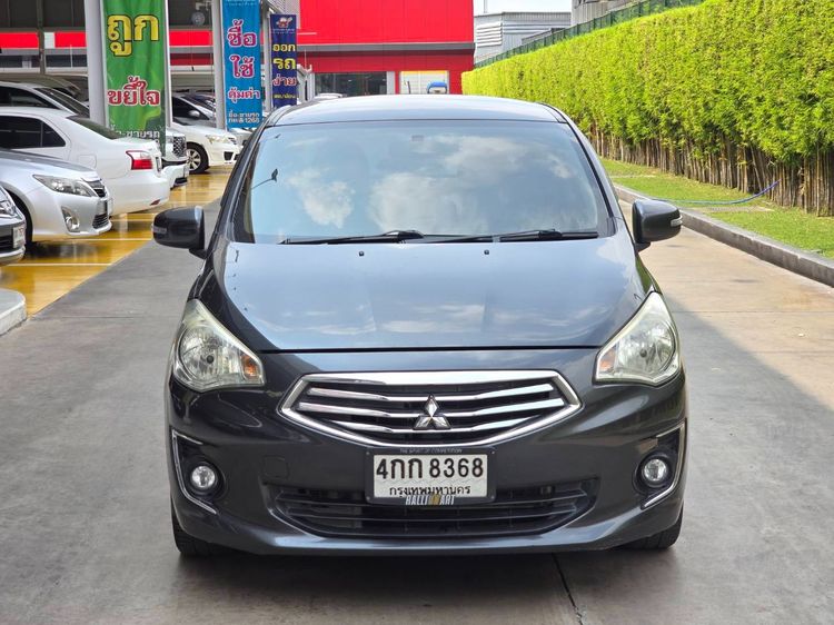 Mitsubishi Attrage 2013 1.2 GLS Limited Sedan เบนซิน ไม่ติดแก๊ส เกียร์อัตโนมัติ เทา รูปที่ 2