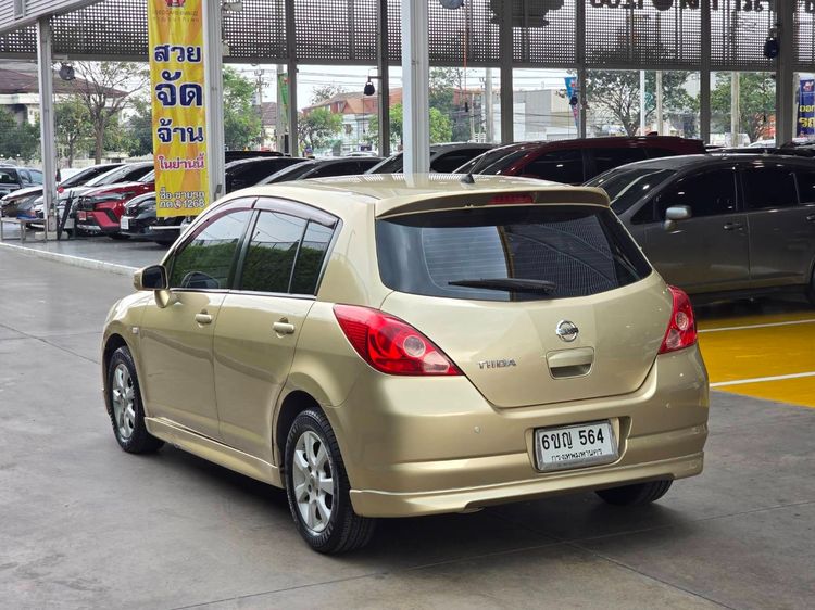 Nissan Tiida 2008 1.6 G Sedan เบนซิน ไม่ติดแก๊ส เกียร์อัตโนมัติ บรอนซ์ทอง รูปที่ 4